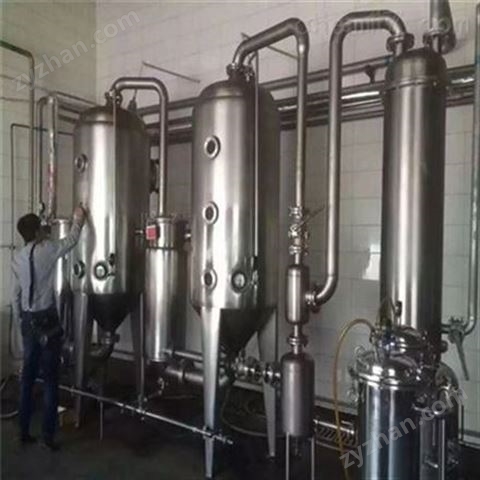 二手雙效三噸濃縮蒸發(fā)器廠家求購