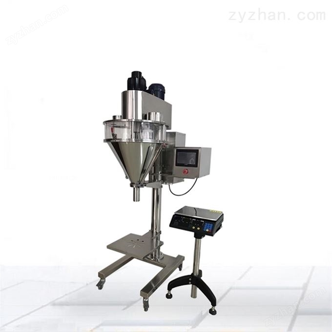 500克紅棗藕粉裝罐全自動(dòng)粉末灌裝機(jī)